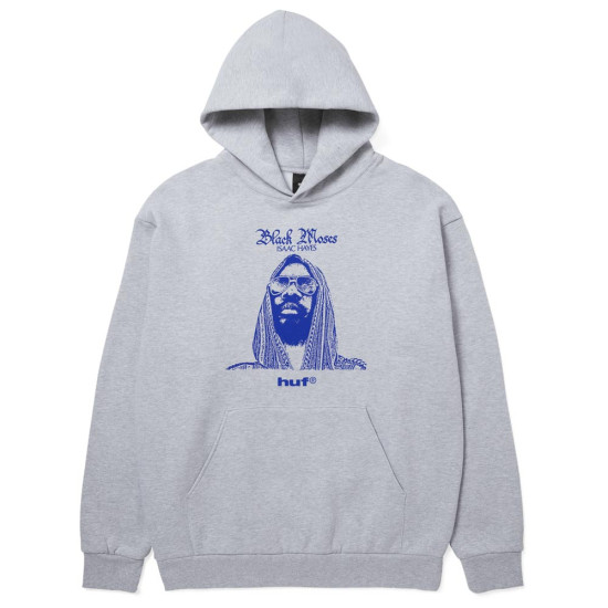 Huf Ανδρικό φούτερ x Isaac Hayes Black Moses Heavyweight Hoodie